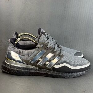 adidas Men's Grey and Black Athletic Shoes